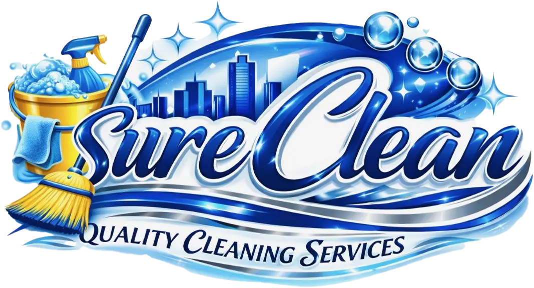 SureClean Cleaning logo